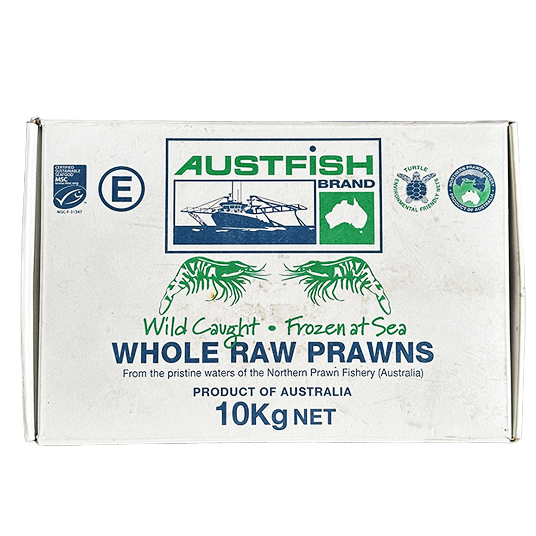 AUSTFISH Prawn Skin on (10/20) 10kg