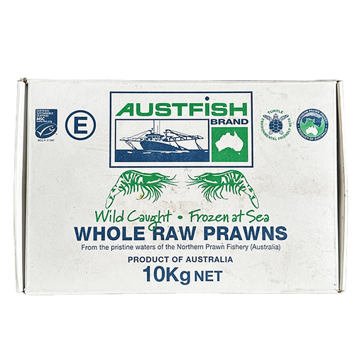 AUSTFISH Prawn Skin on (10/20) 10kg
