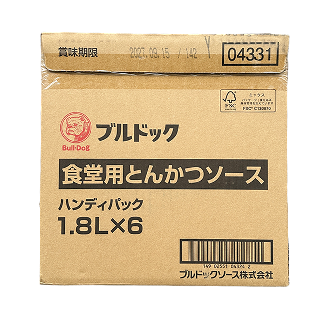 BULLDOG TonKatsu Sauce 1.8L*6