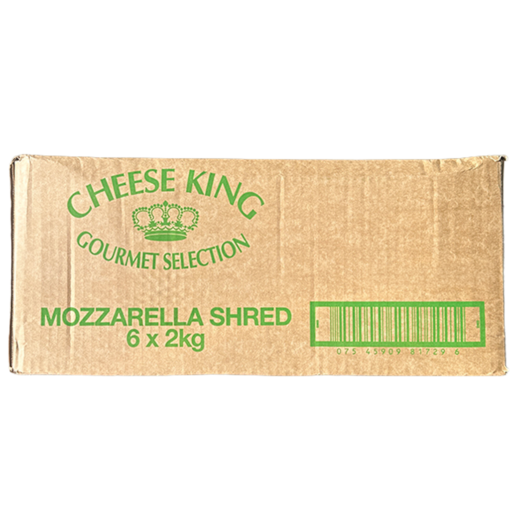 CHEESE KING Mozzarella Cheese Shredded 2kg*6