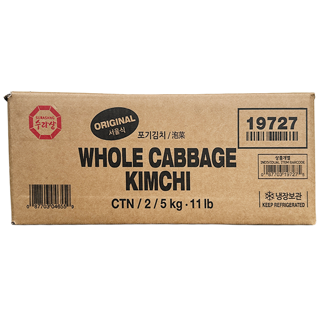 SURASANG Seoul Whole Cabbage Kimchi 5kg*2