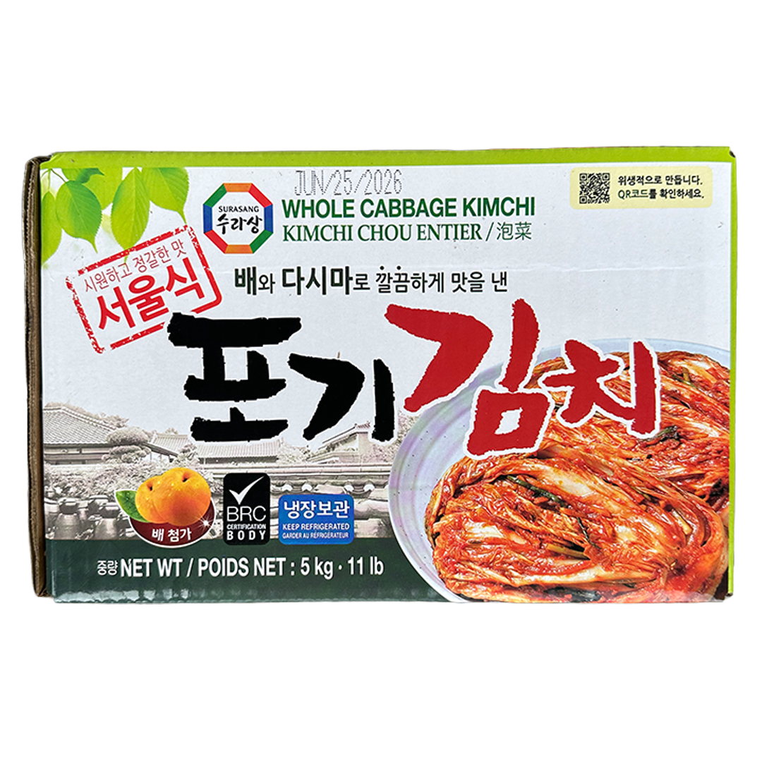 SURASANG Seoul Whole Cabbage Kimchi 5kg*2
