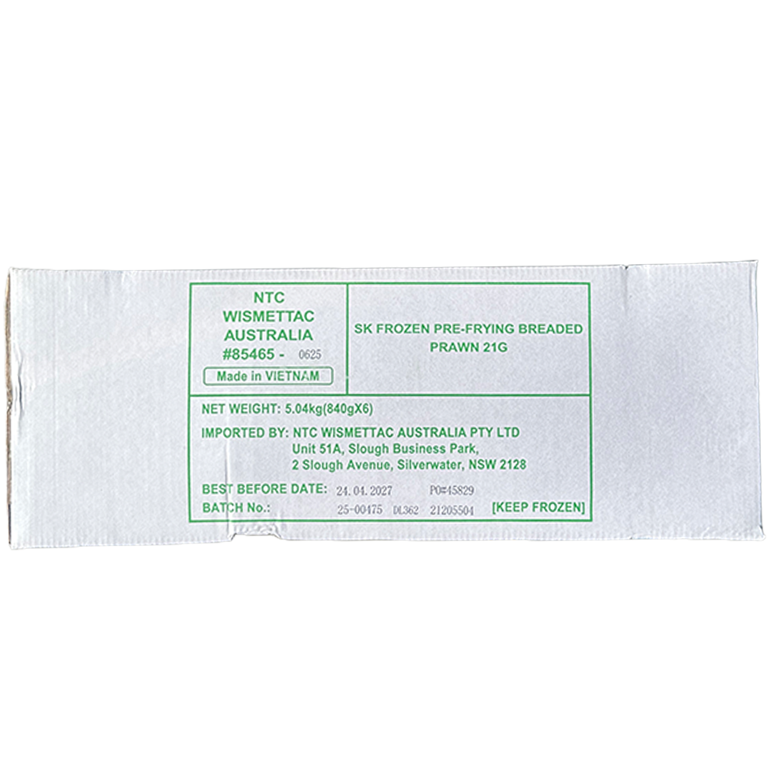 NTC Panko Prawn 40pcs(840g)*6