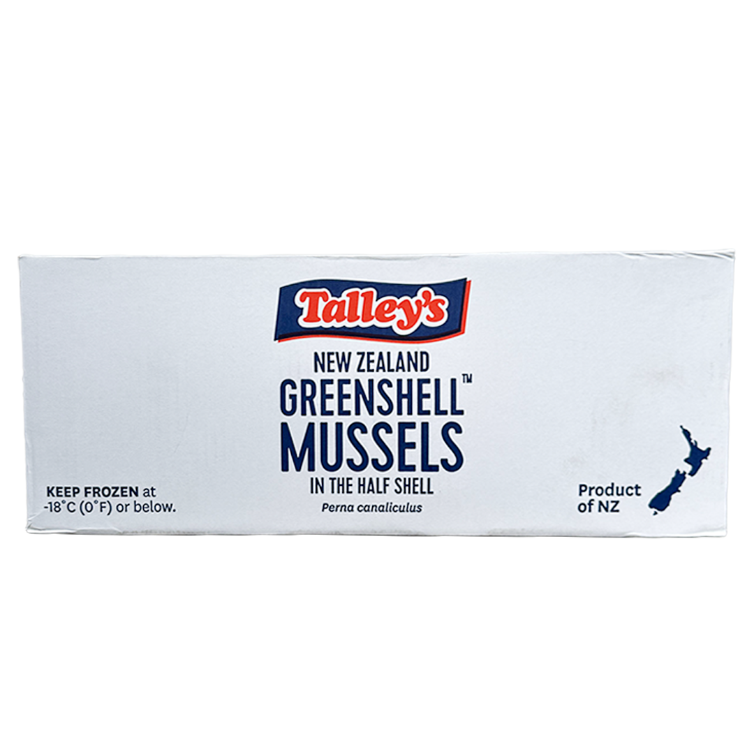 TALLEY'S Half Shell Mussel 1kg*12