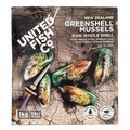 NZ UNITED Green Whole Shell Mussels 1kg*10