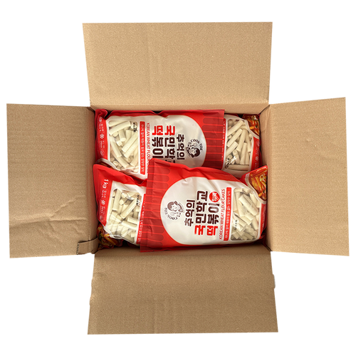 COOK-TOK Korean Tteokbokki Wheat Flour Cake 1kg*8