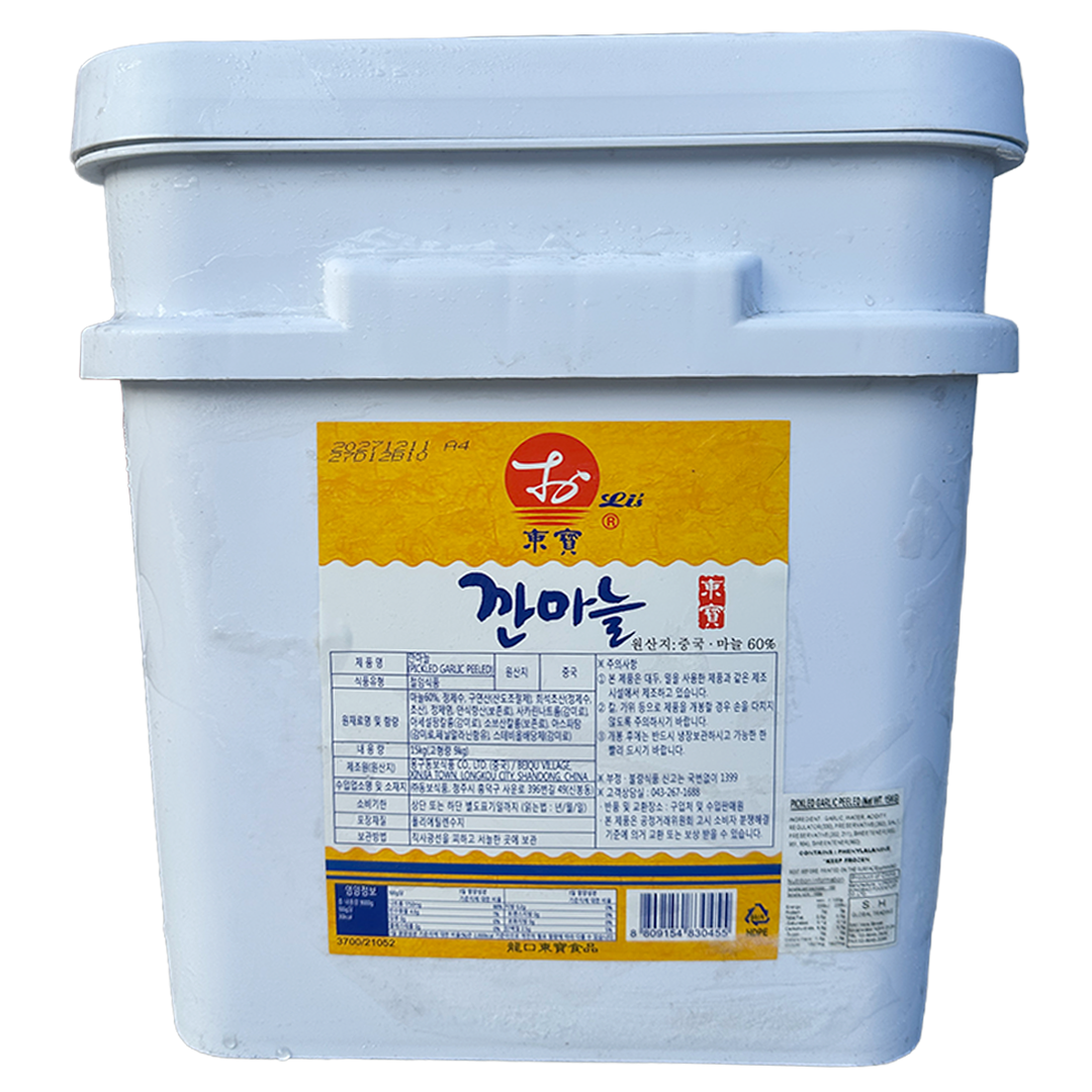 LI'S Pickled Peeled Garlic 15kg