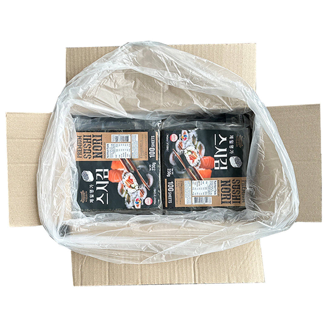 MYEONG GA Roasted Seaweed 230g(100sheets)*8