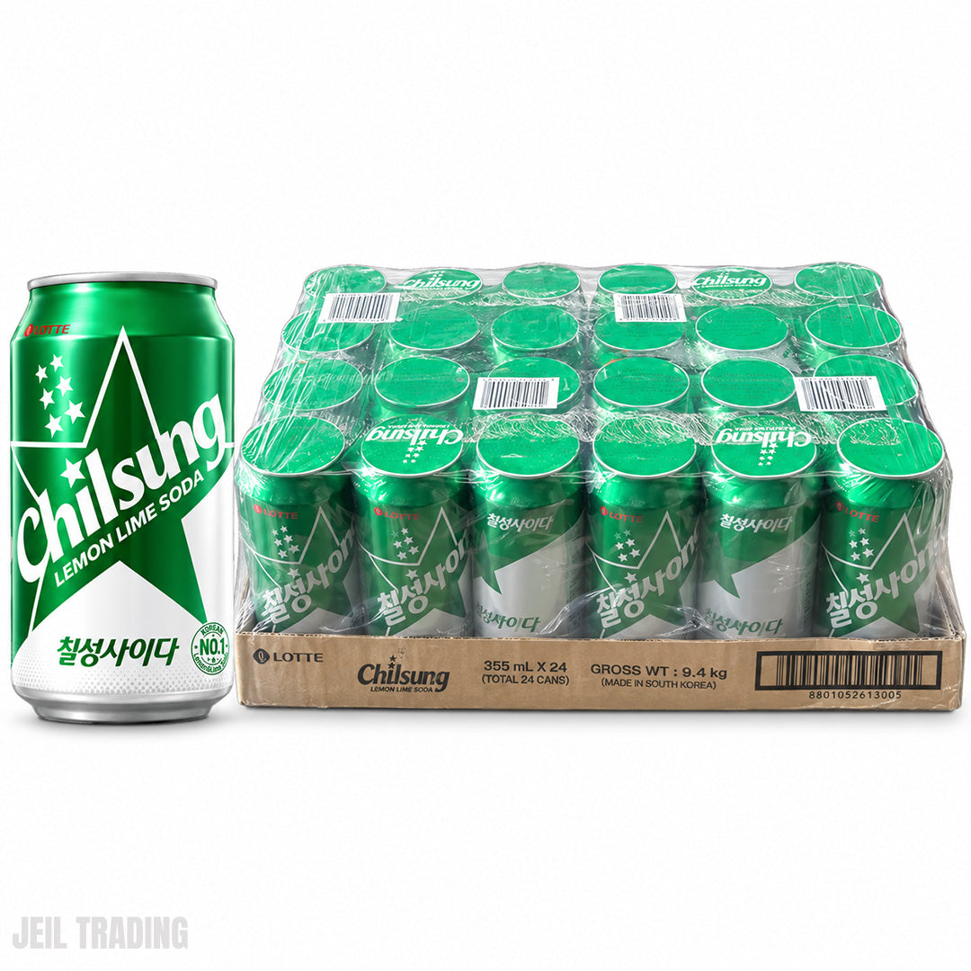 LOTTE Chilsung Cider 355ml*24