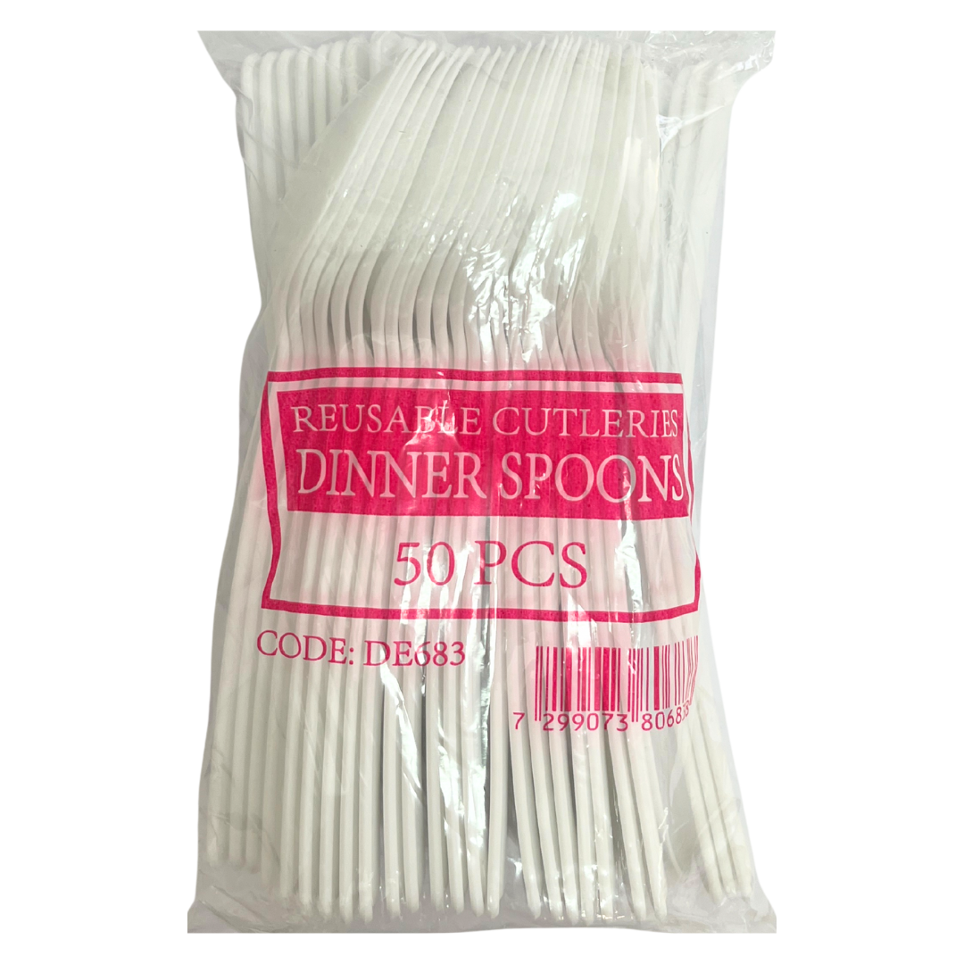 Dinner Spoon (Plastic Spoon) 50p*20