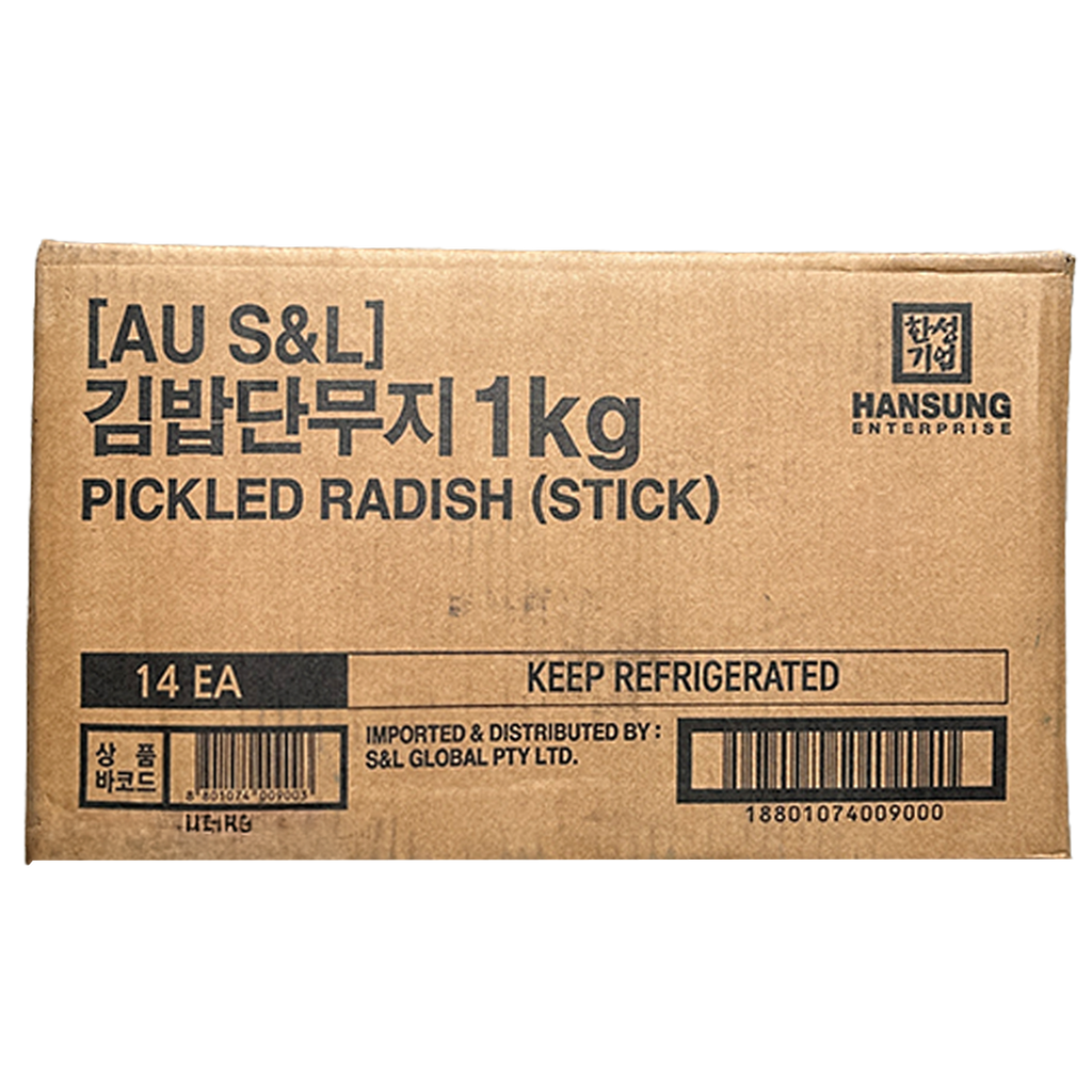HANSUNG Pickled Radish Stick 1kg*14