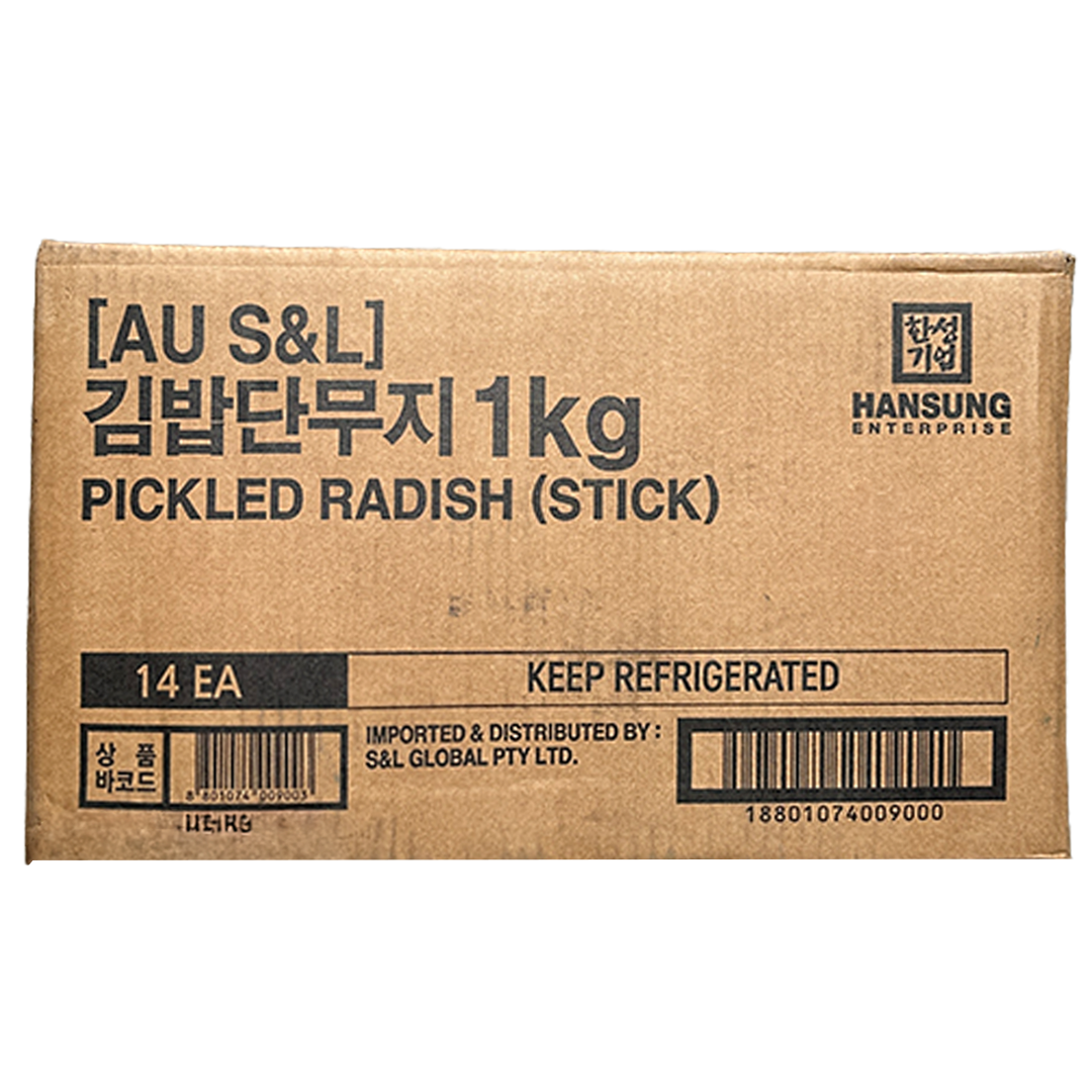 HANSUNG Pickled Radish Stick 1kg*14