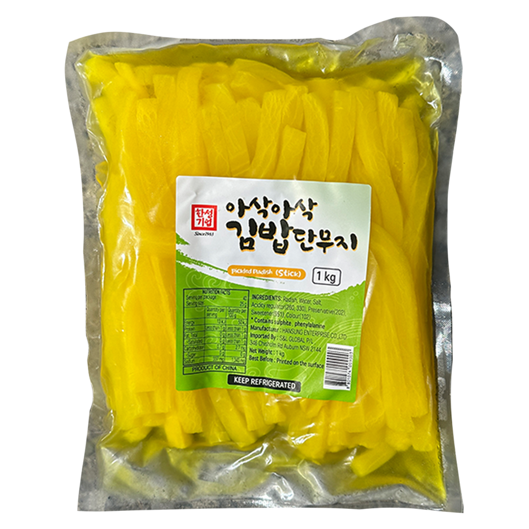 HANSUNG Pickled Radish Stick 1kg*14