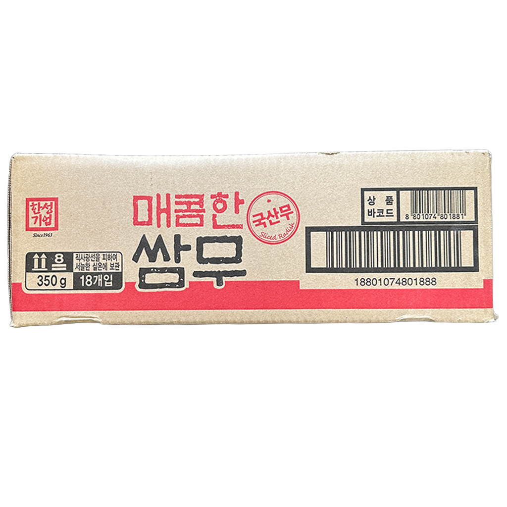 HANSUNG Pickled Radish Wasabi 350g*18