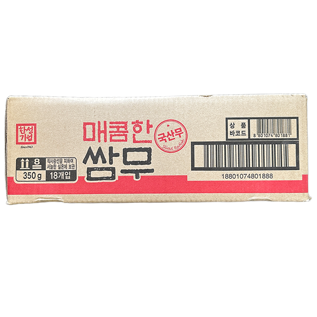 HANSUNG Pickled Radish Wasabi 350g*18
