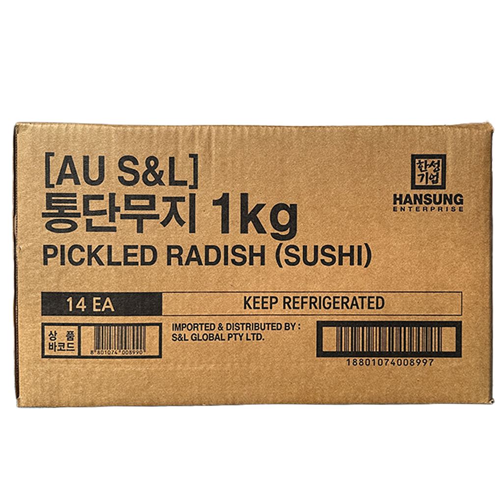 HANSUNG Whole Pickled Radish 1kg*14