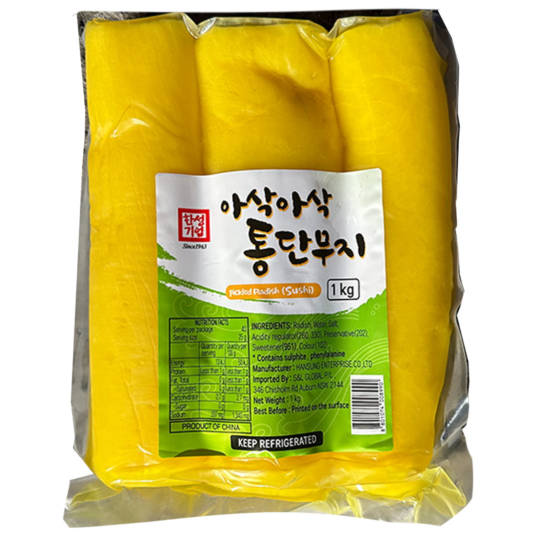 HANSUNG Whole Pickled Radish 1kg*14