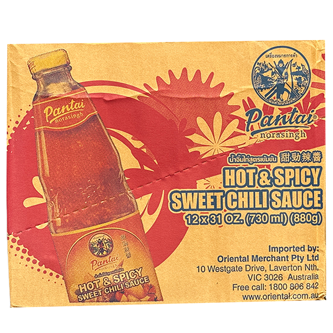 PANTAI Hot and Spicy Chilli Sauce 740ml*12