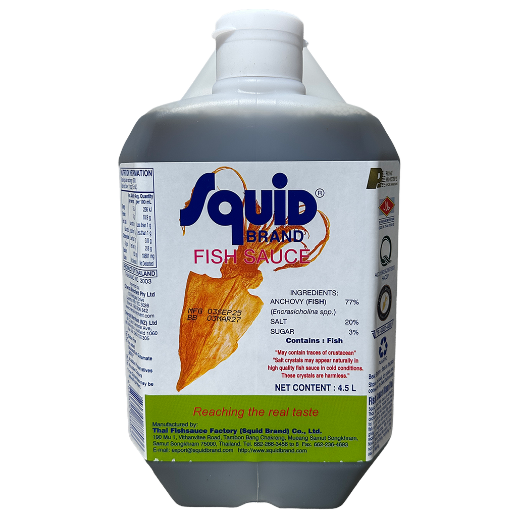 Squid Fish Sauce 4.5L