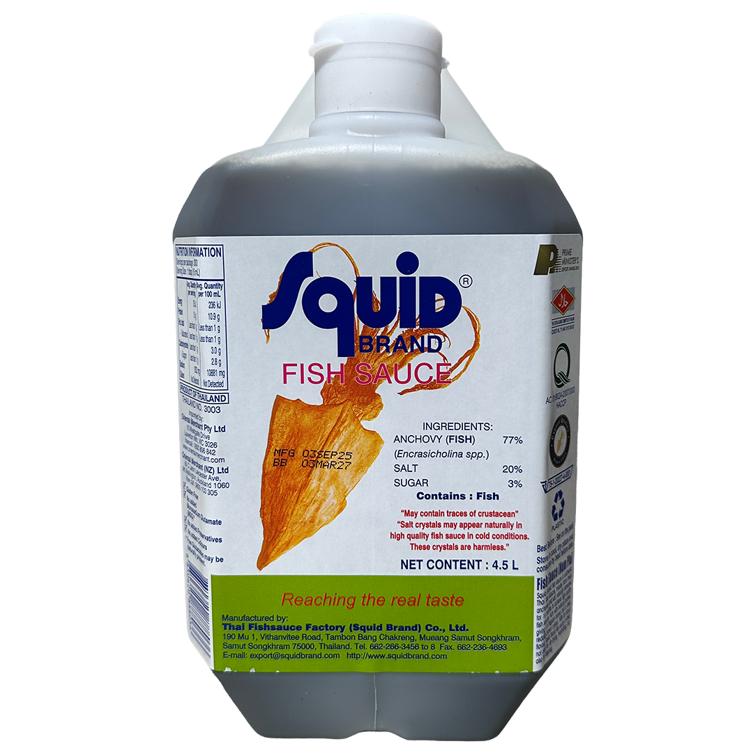 Squid Fish Sauce 4.5L