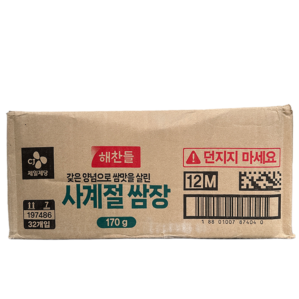 CJ Seasoned Soybean Paste 170g*32