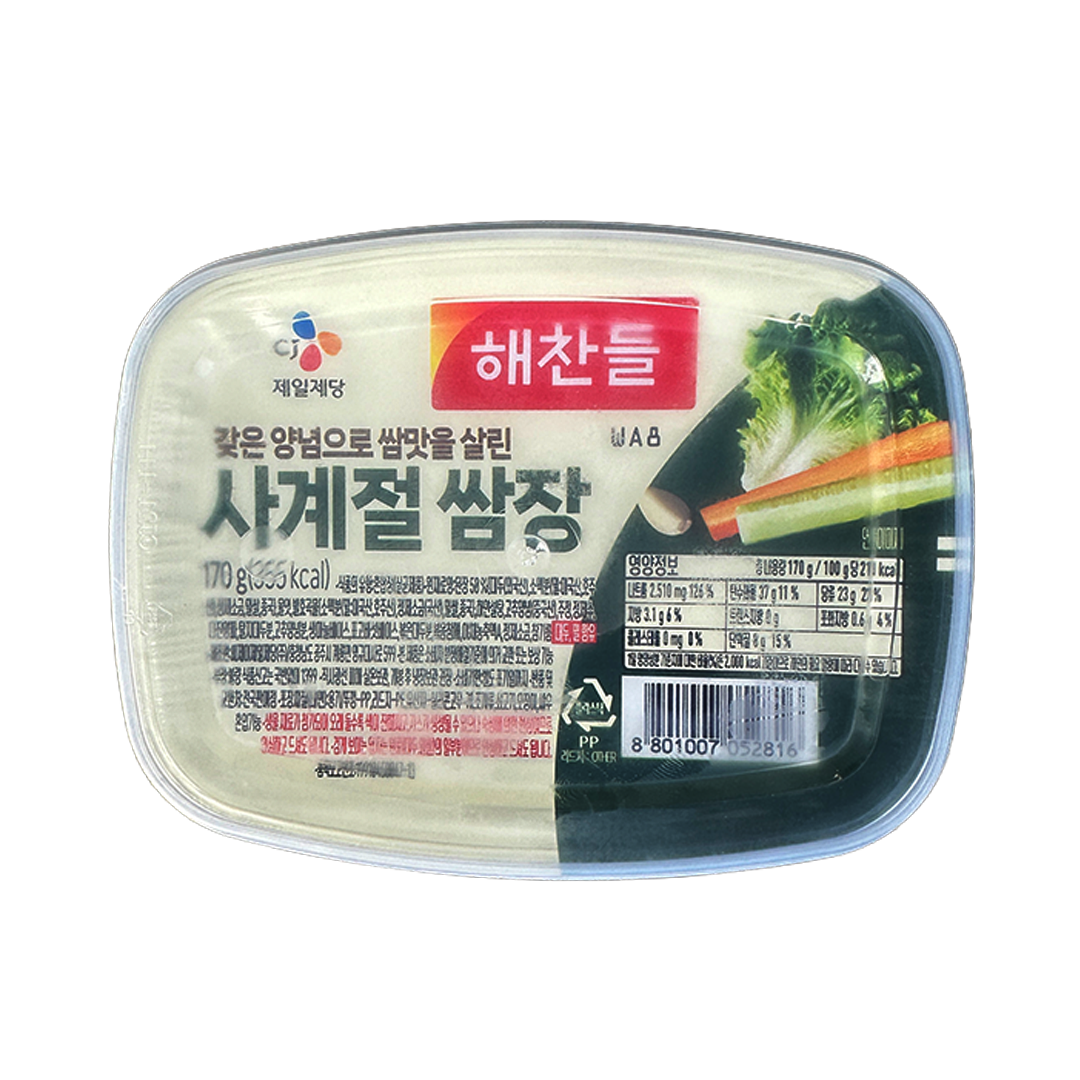 CJ Seasoned Soybean Paste 170g*32