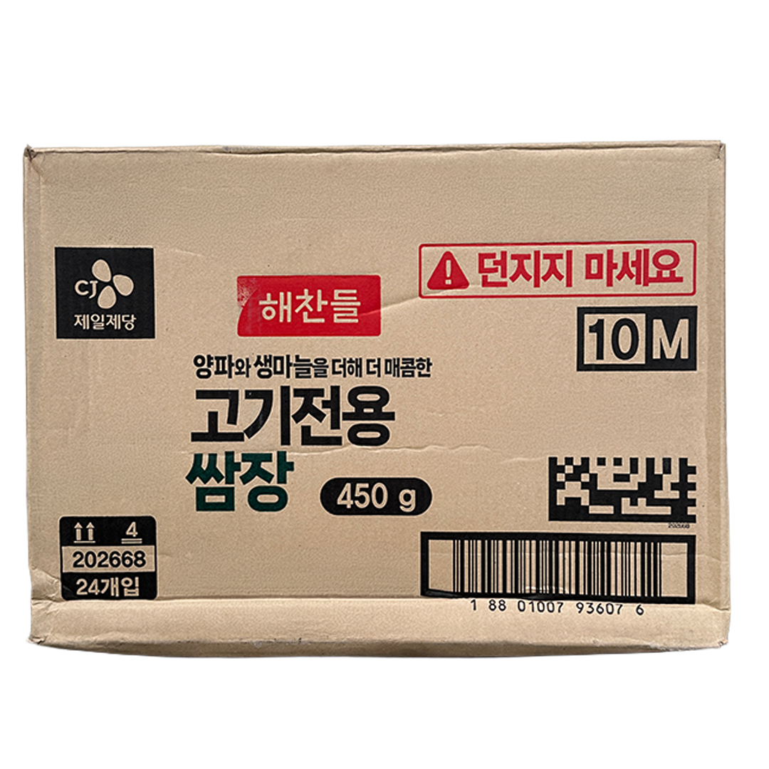 CJ Seasoned Soybean Paste 450g*24