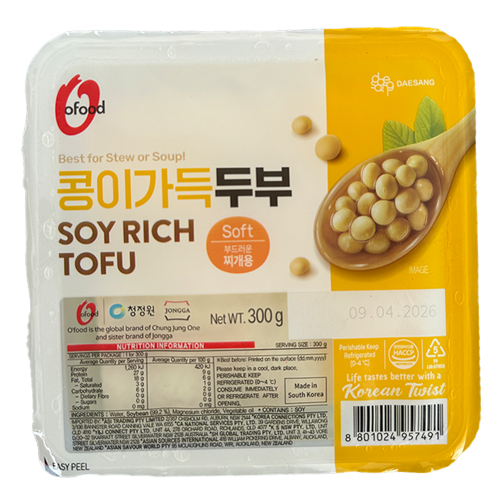 JONGGA Soft Tofu 300g*12