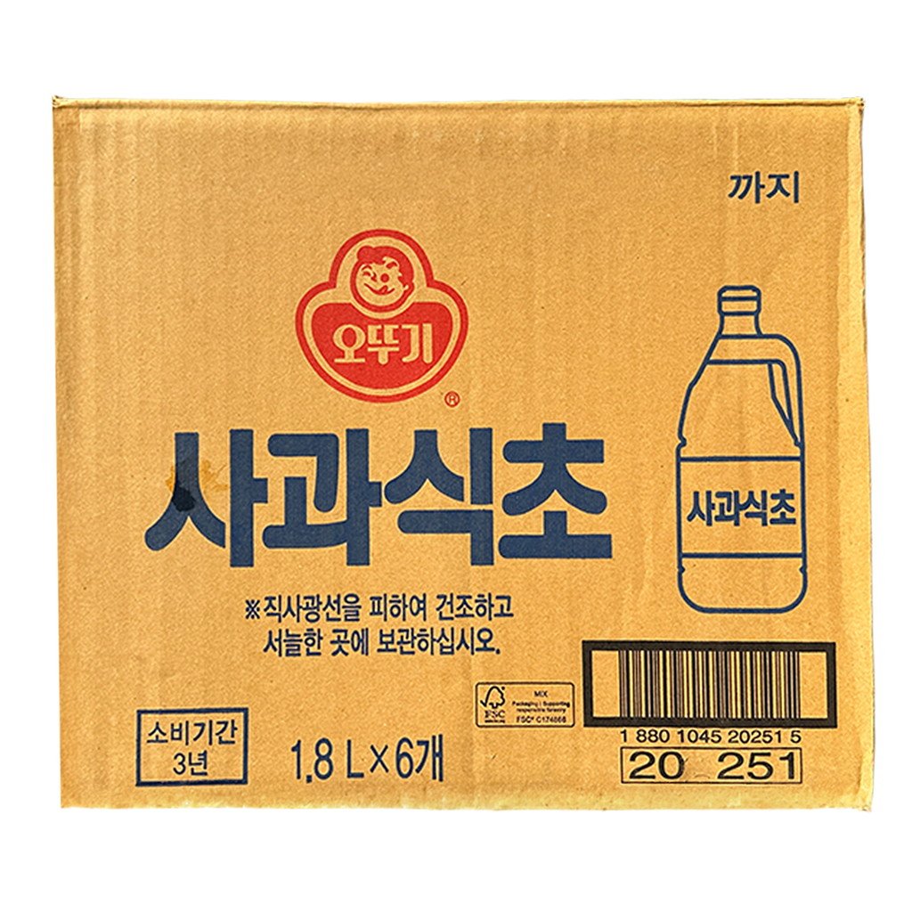 OTTOGI Apple Vinegar 1.8L*6