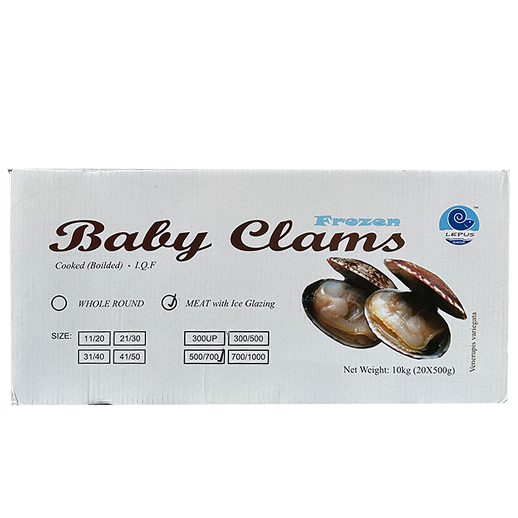 LEPUS Baby Clam Meat 500/700 500g*20