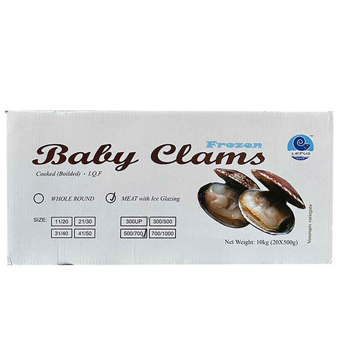 LEPUS Baby Clam Meat 500/700 500g*20