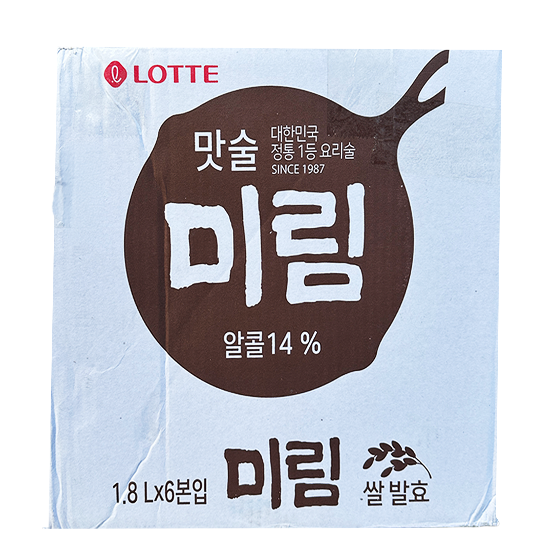 LOTTE Mirim Sweet Cooking Wine 1.8L*6