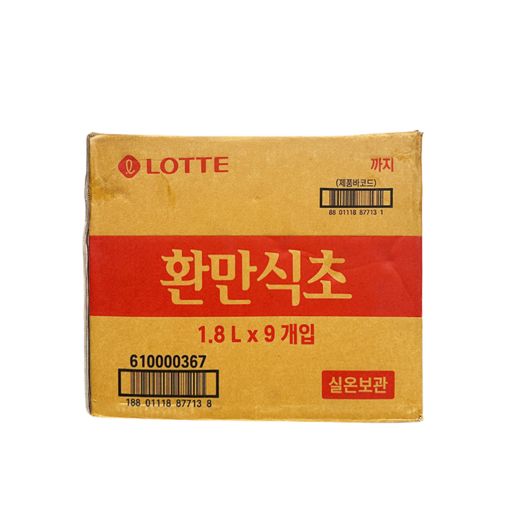 Lotte Hwanman Vinegar 1.8L*9