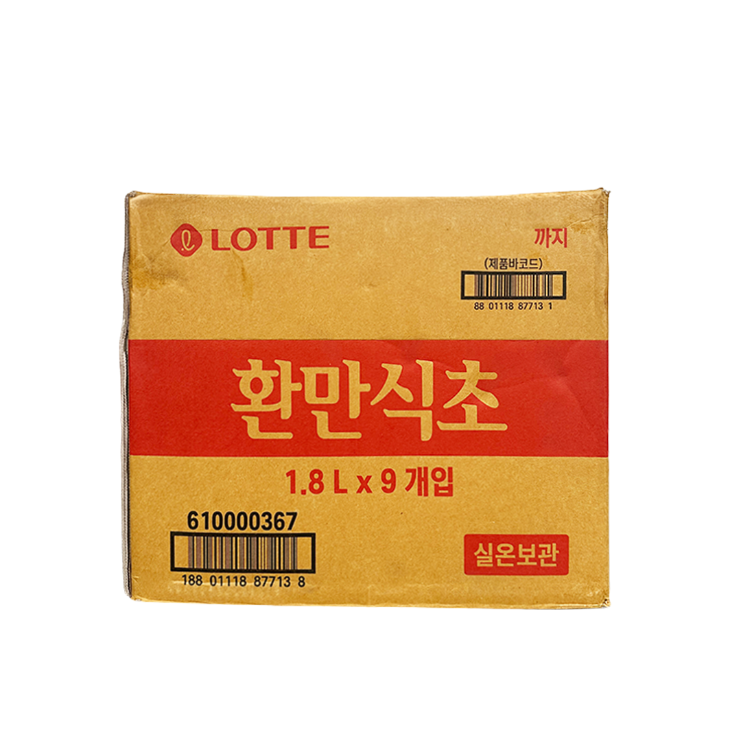 Lotte Hwanman Vinegar 1.8L*9