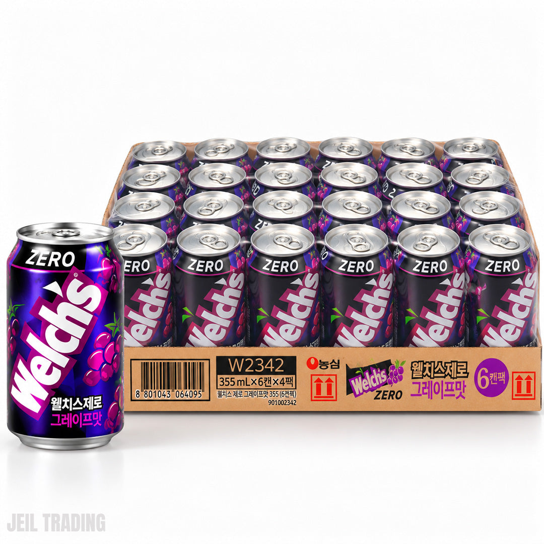 Welch's Grape Zero 355ml × 24