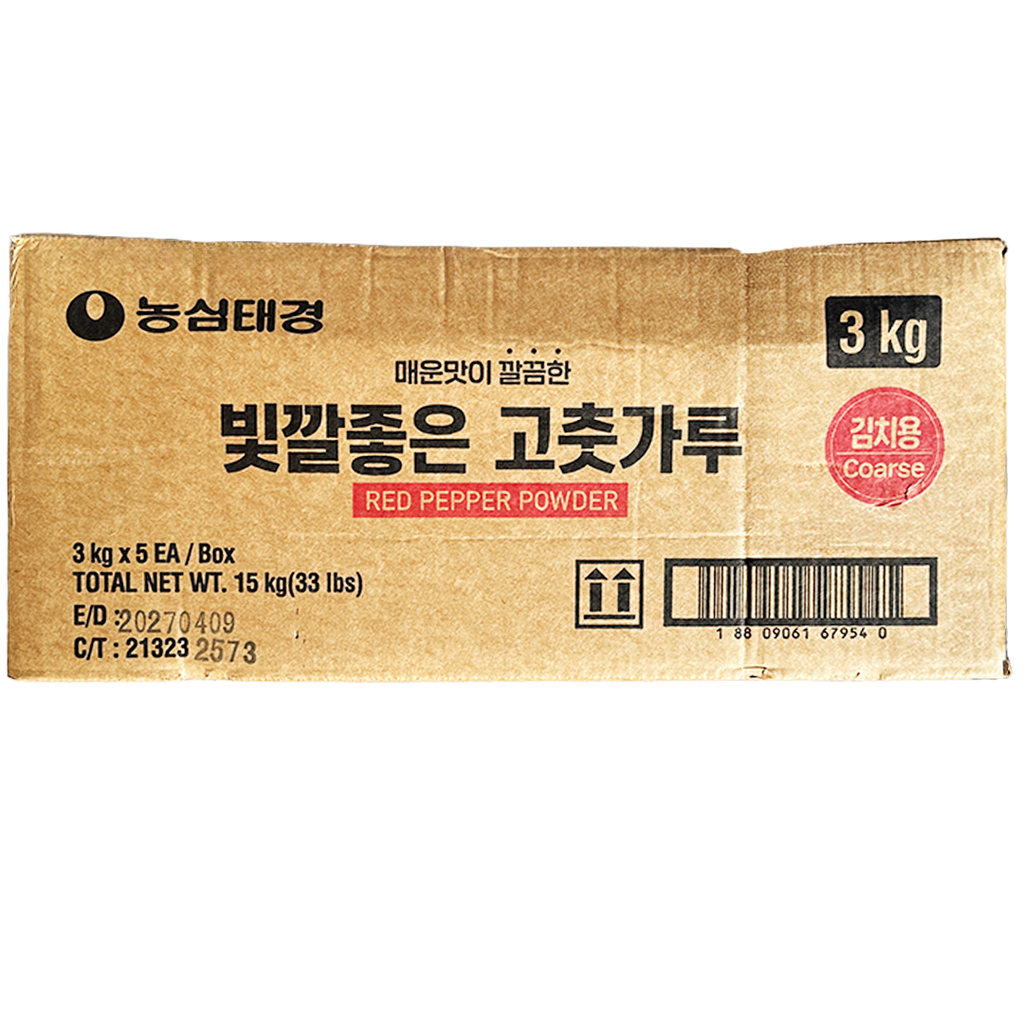 NongShim Red Pepper Powder 3kg*5 Coarse