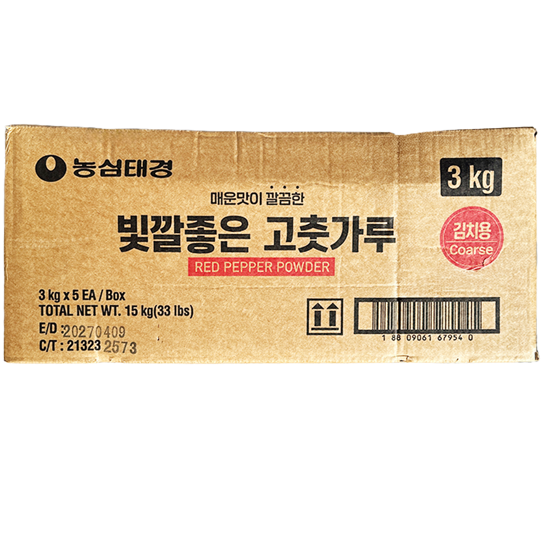 NongShim Red Pepper Powder 3kg*5 Coarse