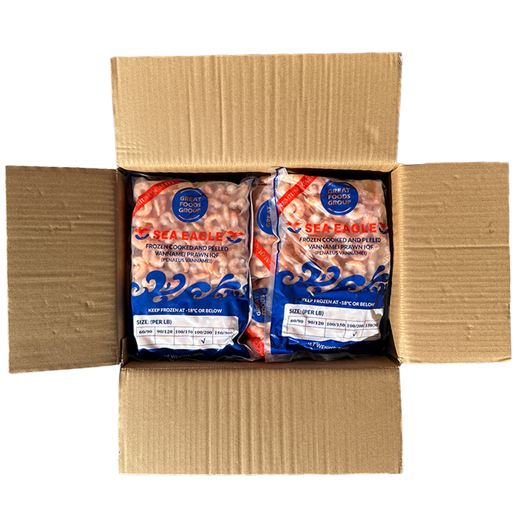 SEA EAGLE Cooked Prawn Vannamei (100/200) 700g*10