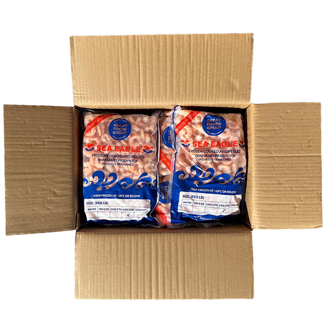 SEA EAGLE Cooked Prawn Vannamei (100/200) 700g*10