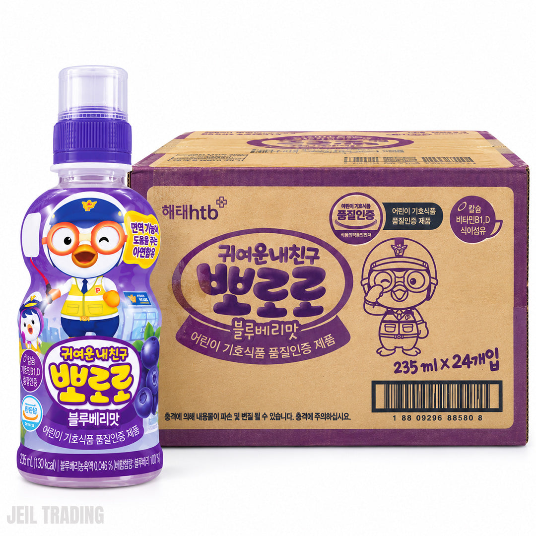 Paldo Pororo Blueberry 235ml × 24