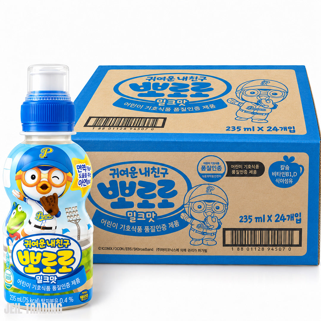 Paldo Pororo Milky 235ml × 24