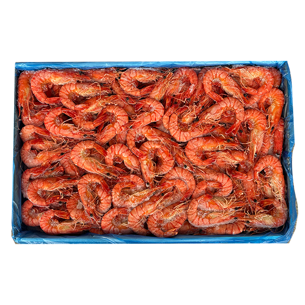 GREATFOODS Whole Cooked Vann Prawn (10/15) 5kg