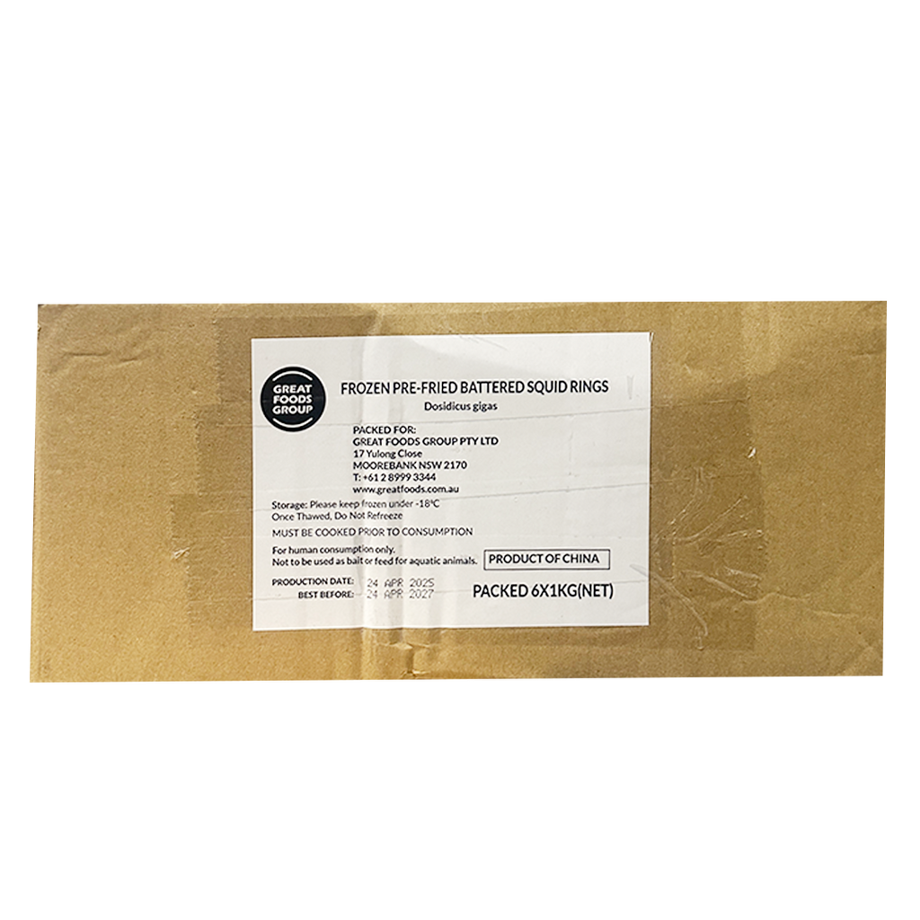 Crumbed Squid Ring (30-50) 1kg*6