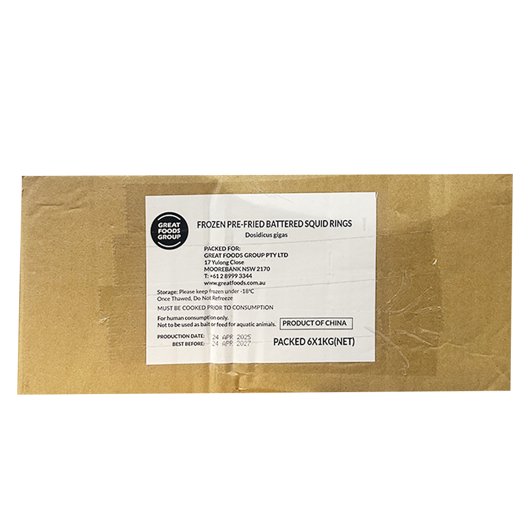 Crumbed Squid Ring (30-50) 1kg*6