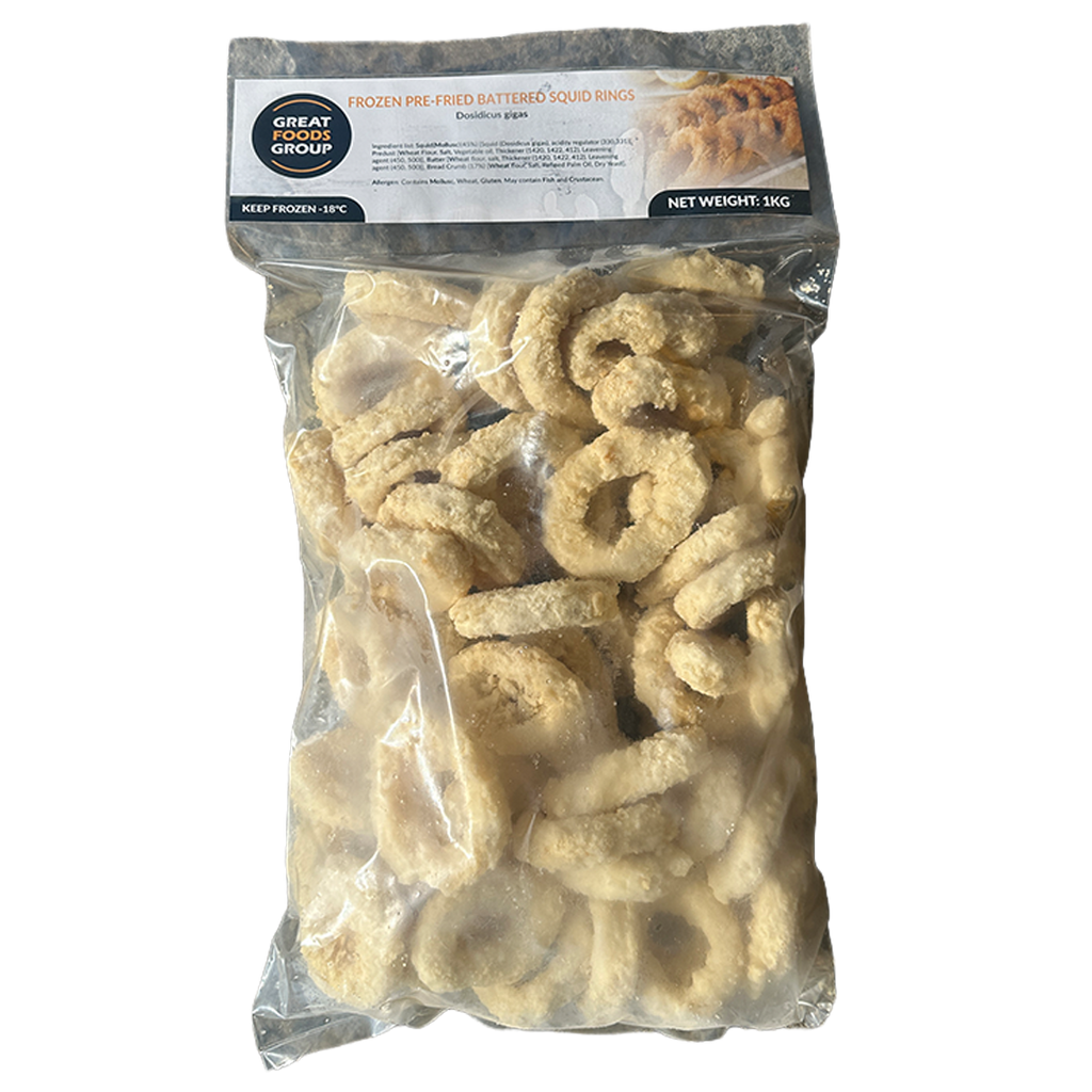 Crumbed Squid Ring (30-50) 1kg*6