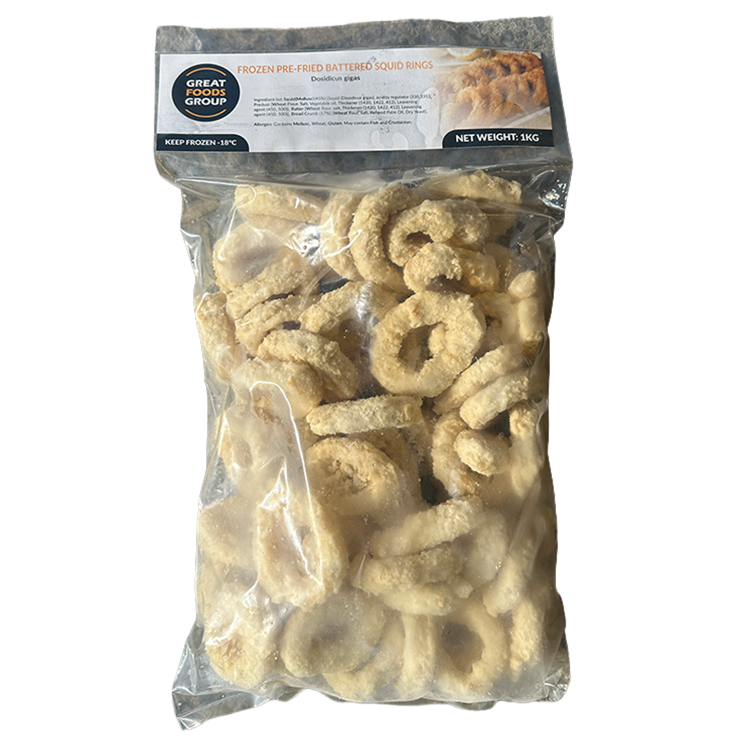 Crumbed Squid Ring (30-50) 1kg*6