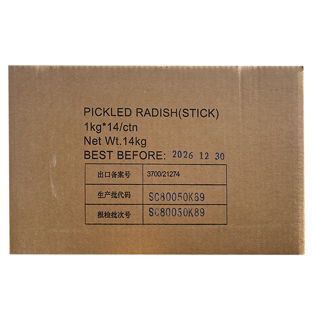 SH Pickled Radish Stick 1kg*14