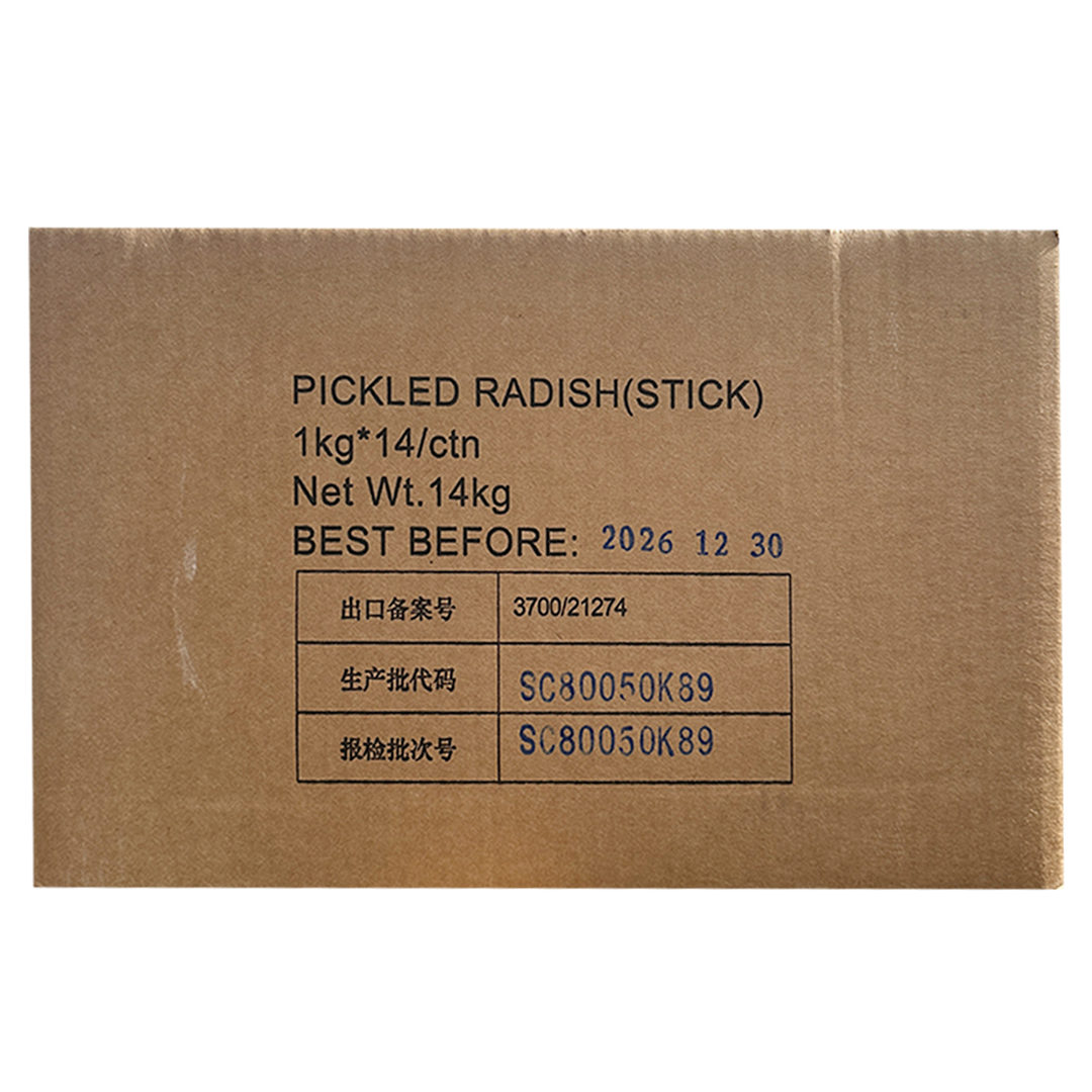 SH Pickled Radish Stick 1kg*14