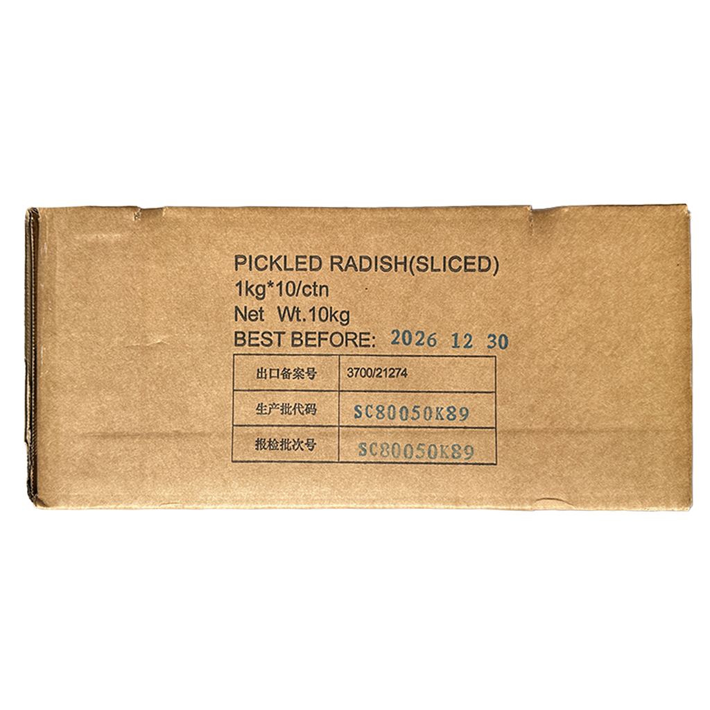 SH Pickled Radish Half-Sliced 1kg*10