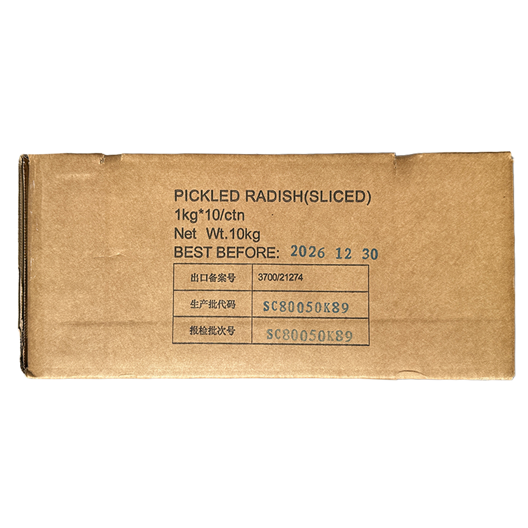 SH Pickled Radish Half-Sliced 1kg*10